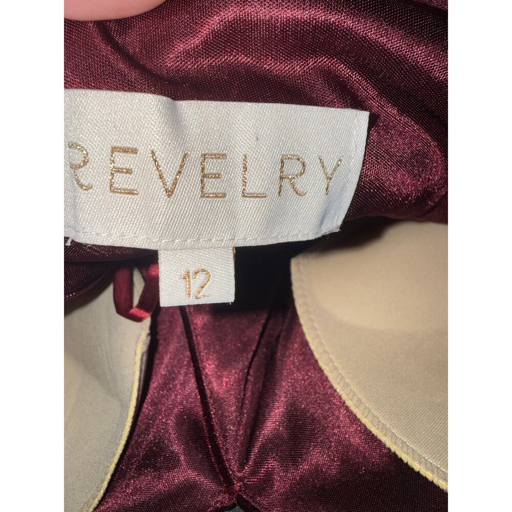 NWOT Unaltered Burgundy Revelry Giselle Dress Size 12 - Picture 5 of 5